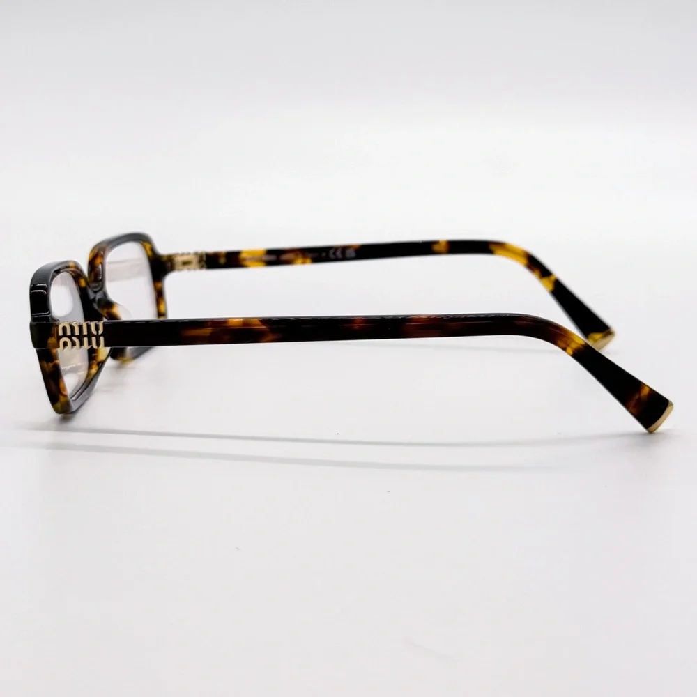 NEW MIU MIU EYEGLASSES, HAVANA BROWN WOMEN EYEWEAR MIU MIU MU11ZS 14L08N